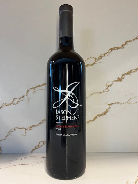 2008 Estate Zinfandel Santa Clara Valley Jason Stephens Winery 86 points
