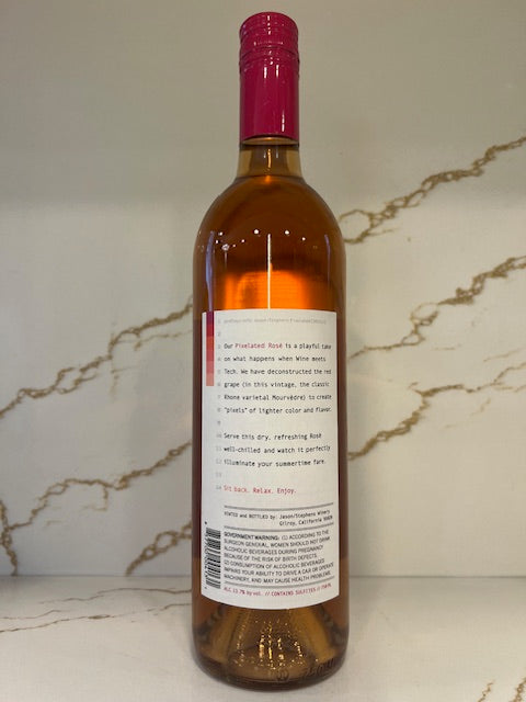2015 Pixelated Rose Mourvedre Silicon Valley Wine Co JasonStephens.wine