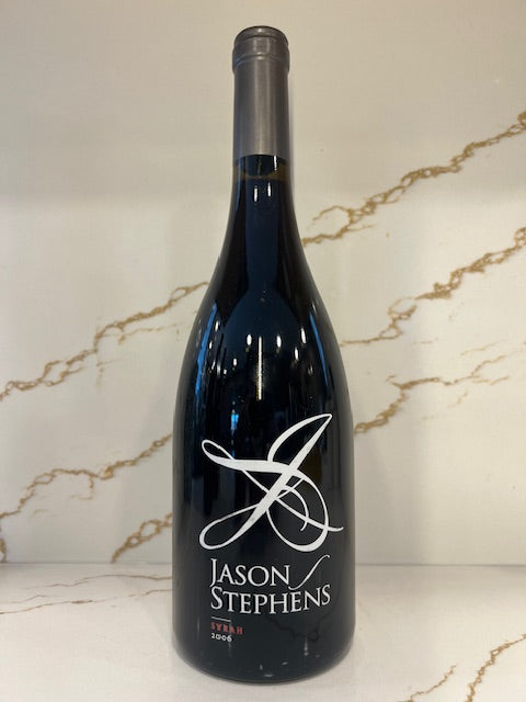 2006 Estate Syrah Santa Clara Valley Jason Stephens Winery 84 points