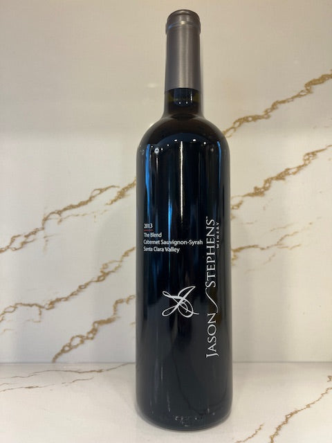 2013 The Blend Cabernet Sauvignon Syrah Santa Clara Valley Jason Stephens Winery 90 points