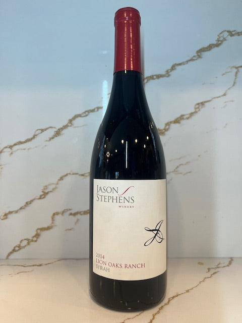 2014 Syrah Lion Oaks Ranch Santa Clara Valley Jason Stephens Winery 88 points